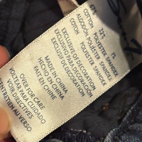 Seven7 Women's Straight Leg Blue Jeans - Picture 10 of 15